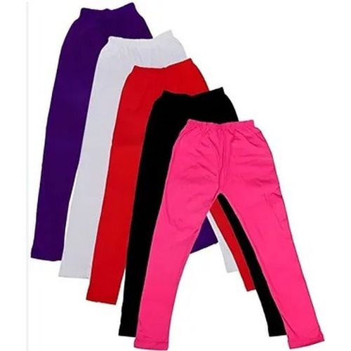 Girl Solid Cotton Leggings