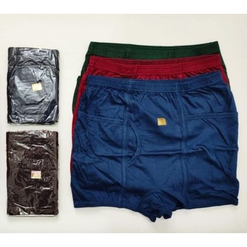 Men Inner Elastic Pocket Trunk