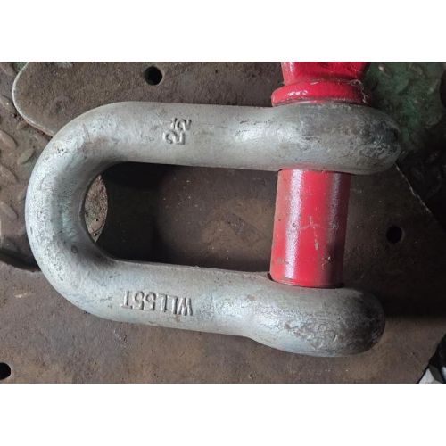 Mild Steel D Shackle With Safety Pin