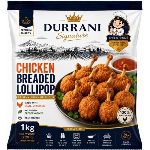 Frozen Chicken Breaded Lollipop