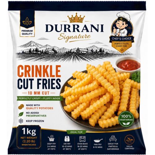 Frozen Crinkle Cut Fries