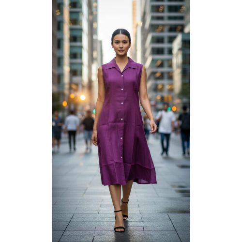 Plain Cotton Women Co-ord Set