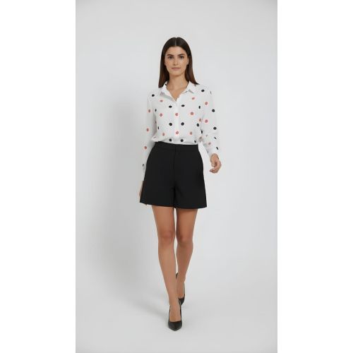Polka DOT Chiffon Shirt for Women
