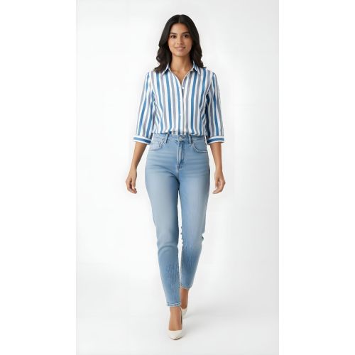 Printed Women Chiffon Shirt