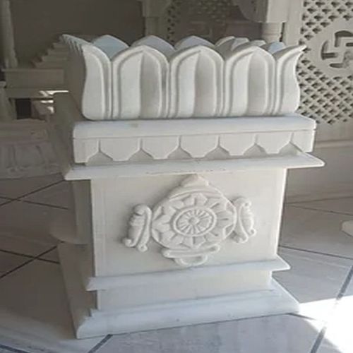 2 Feet Marble Tulsi Stand