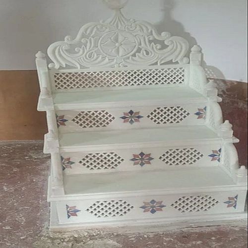 Polished White Masjid Mimbar