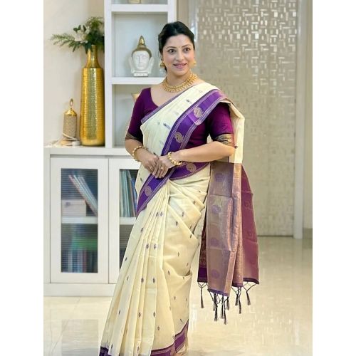 Traditional Soft Lichi Silk Sarees