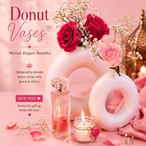 Donut Flower Vase