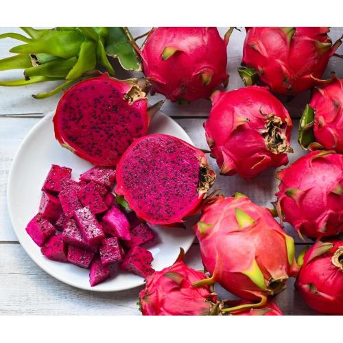 Red Fresh Dragon Fruit