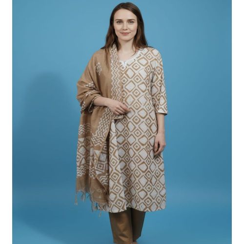 Ladies Fancy Cotton Suit