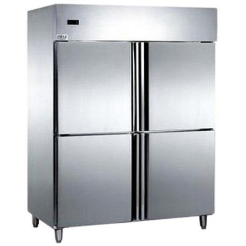 4 Door Stainless Steel Vertical Refrigerator