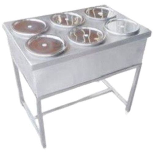 Stainless Steel Hot Bain Marie Round Container