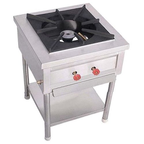 Stainless Steel Single Burner Gas Range