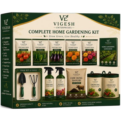 Complete Home Gardening Kit Set