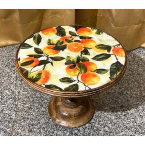 Epoxy Wooden Cake Stand