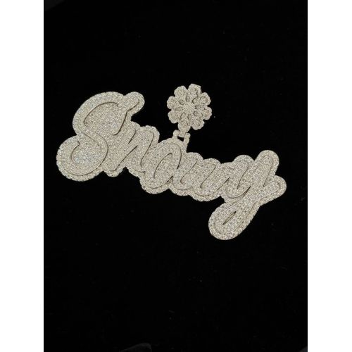 Personalized Diamond Name Necklace Pendant