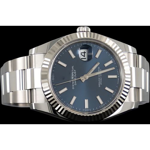 Premium Blue Dial Stainless Steel Automatic Watch for Men