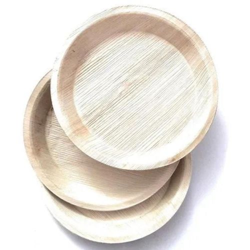 4 Inch Round Areca Palm Leaf Plate