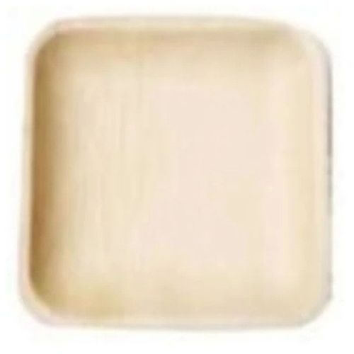 4 Inch Square Areca Leaf Plate