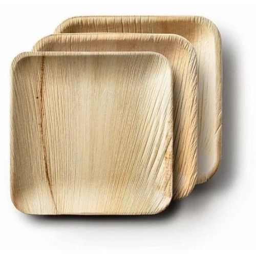 8 Inch Square Areca Leaf Plate