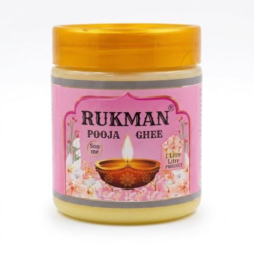1 Liter Rukman Lily Fragrance Pooja Ghee