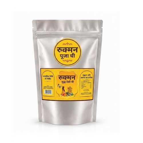 1L Rukman Silver Polypack Pooja Ghee