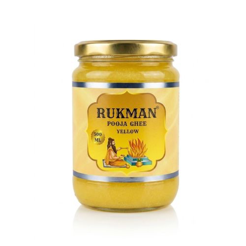 500ml Rukman Yellow Pooja Ghee