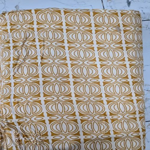 Dark Mustard Rayon Fabric