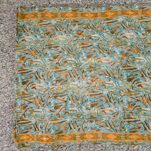 Geometric Printed Polyester Fabric