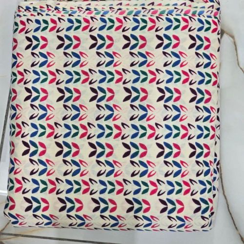 Multicolor Cotton Printed Fabric