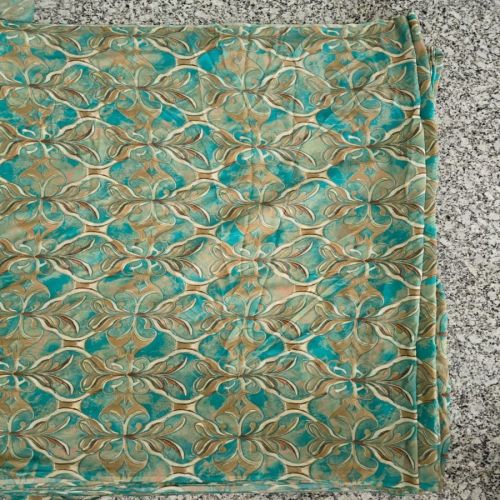 Multicolor Polyester Printed Fabric