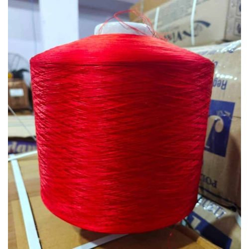 Cherry Red 150 Lichi Polyester Yarn
