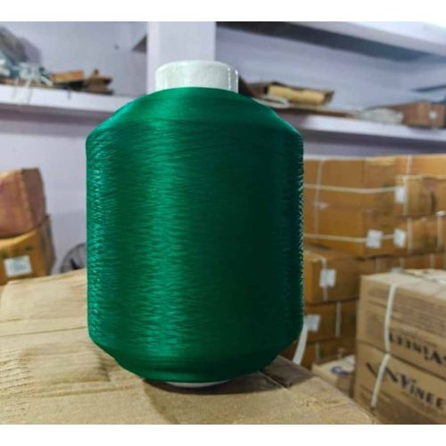 Deep Forest Green 150 Lichi Polyester Yarn