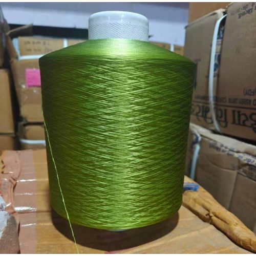 Leaf Green 150 Lichi Polyester Yarn