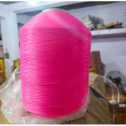 Vivid Pink 150 Lichi Polyester Yarn
