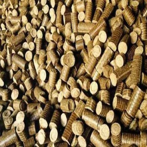 Groundnut Shell Biomass Briquettes for Brick Kilns