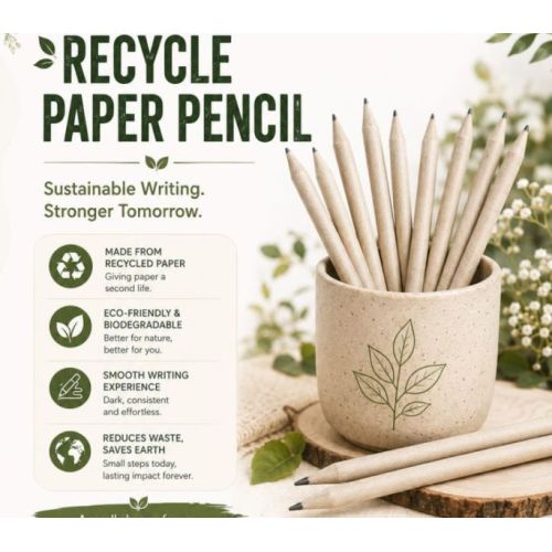 Eco Friendly Recycle Paper Pencil