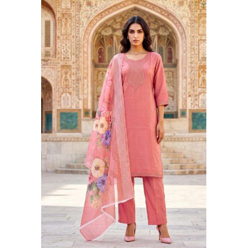 Premium Quality Women Silk Suit Set