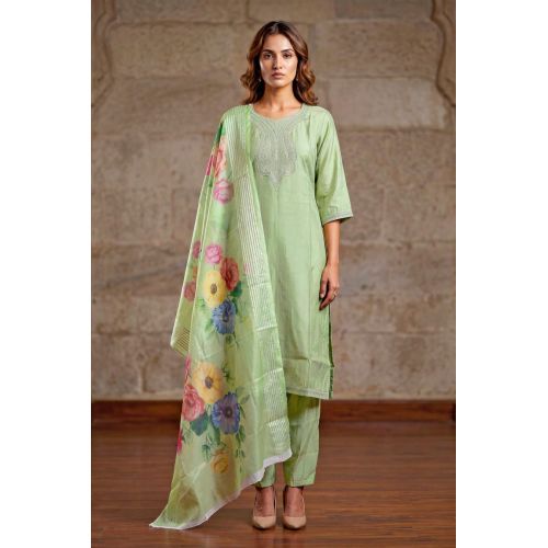 Elegant Pattern Kurti Set