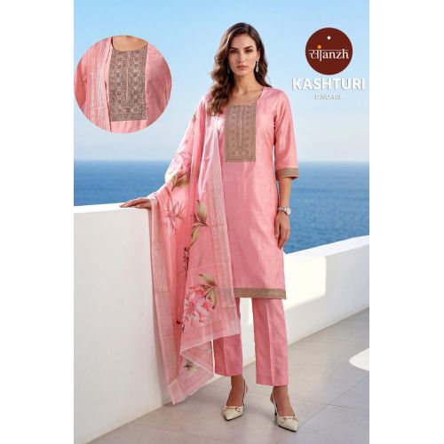 Fancy Kasturi Kurti Set