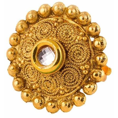 Gold Plated Temple Ring