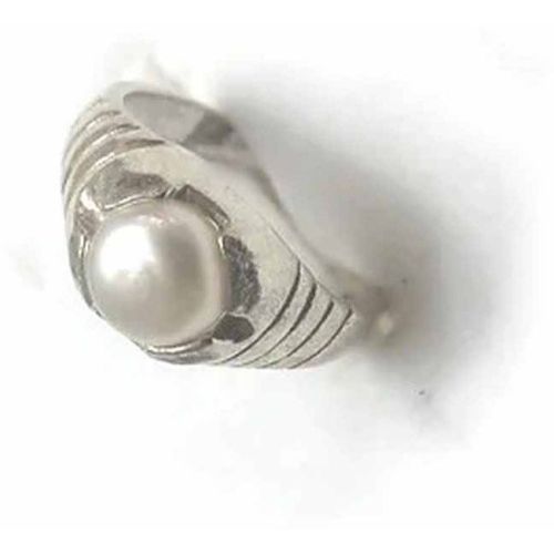 Silver Pearl Ring