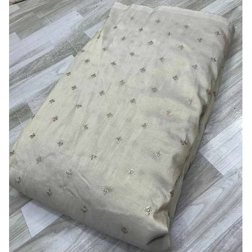Tissue Shimmer Allover Sequins Butti Fabric
