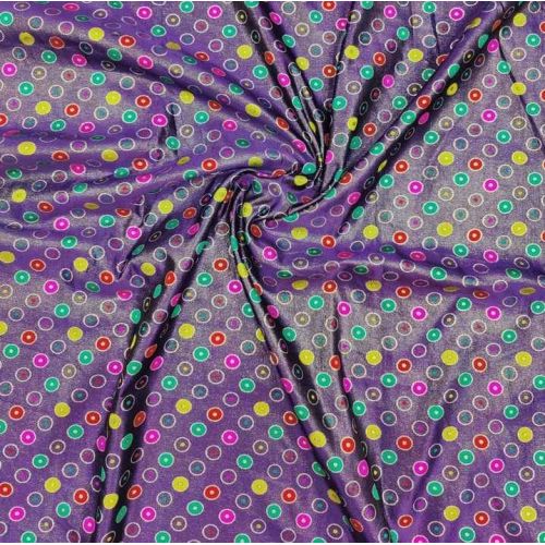 Tissue Shimmer Multi Butti Jacquard Fabric