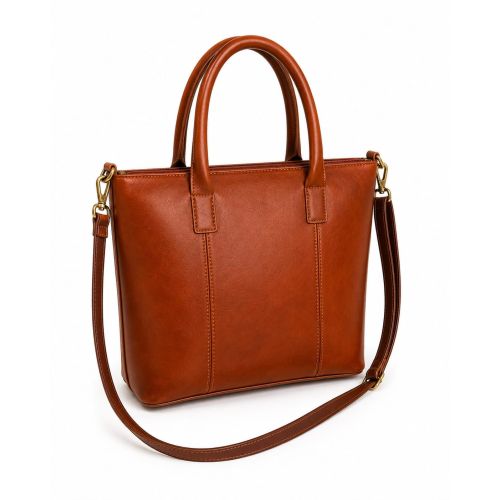 Brown Leather Handbag