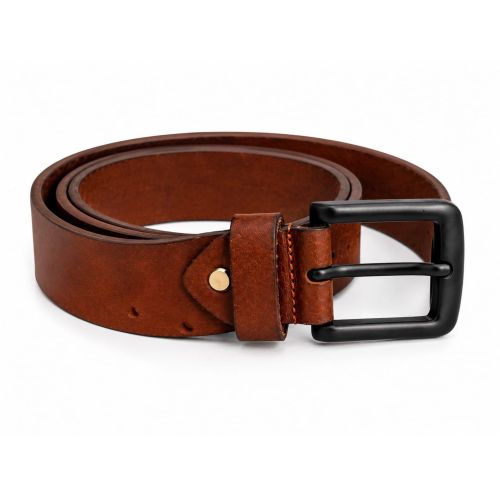 Brown Mens Leather Belt