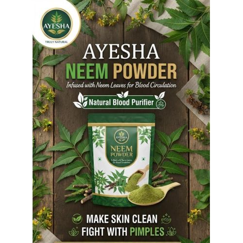 Ayesha Azadirachta Indica Pure Neem Powder