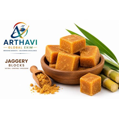 Natural Sugarcane Gud Jaggery Block