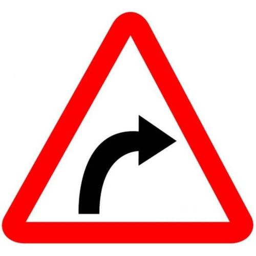 Right Turn Sign Board