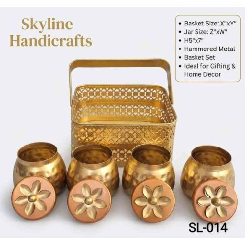 Metal Jar Set